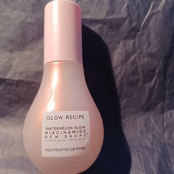 GLOW Recipe Watermelon Glow Niacinamide Dew Drops & Bonus Trial set Toner Pads - Picture 2 of 3